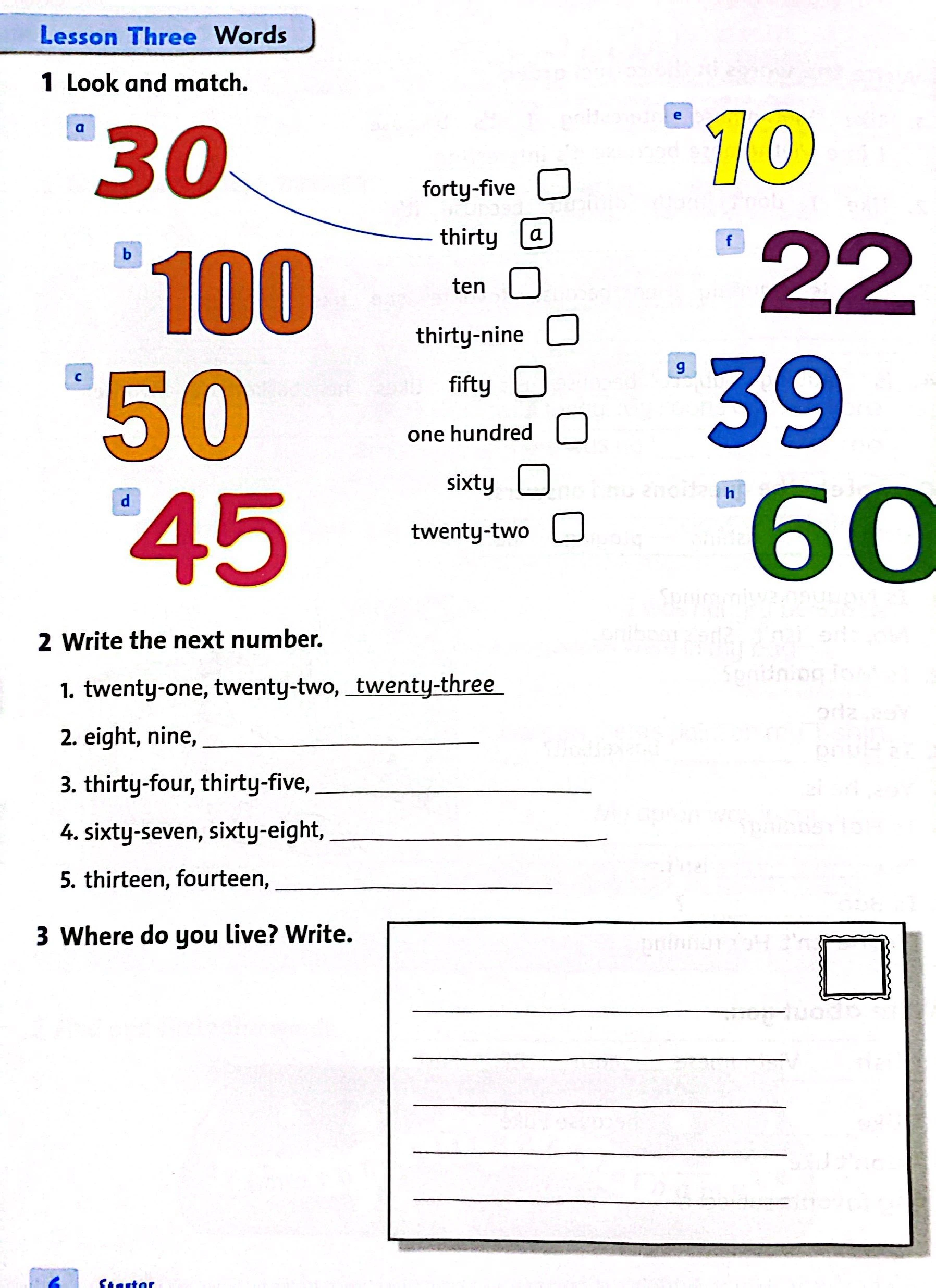 Bài Tập Tiếng Anh Lớp 5 - Family and Friends 5 Workbook 6